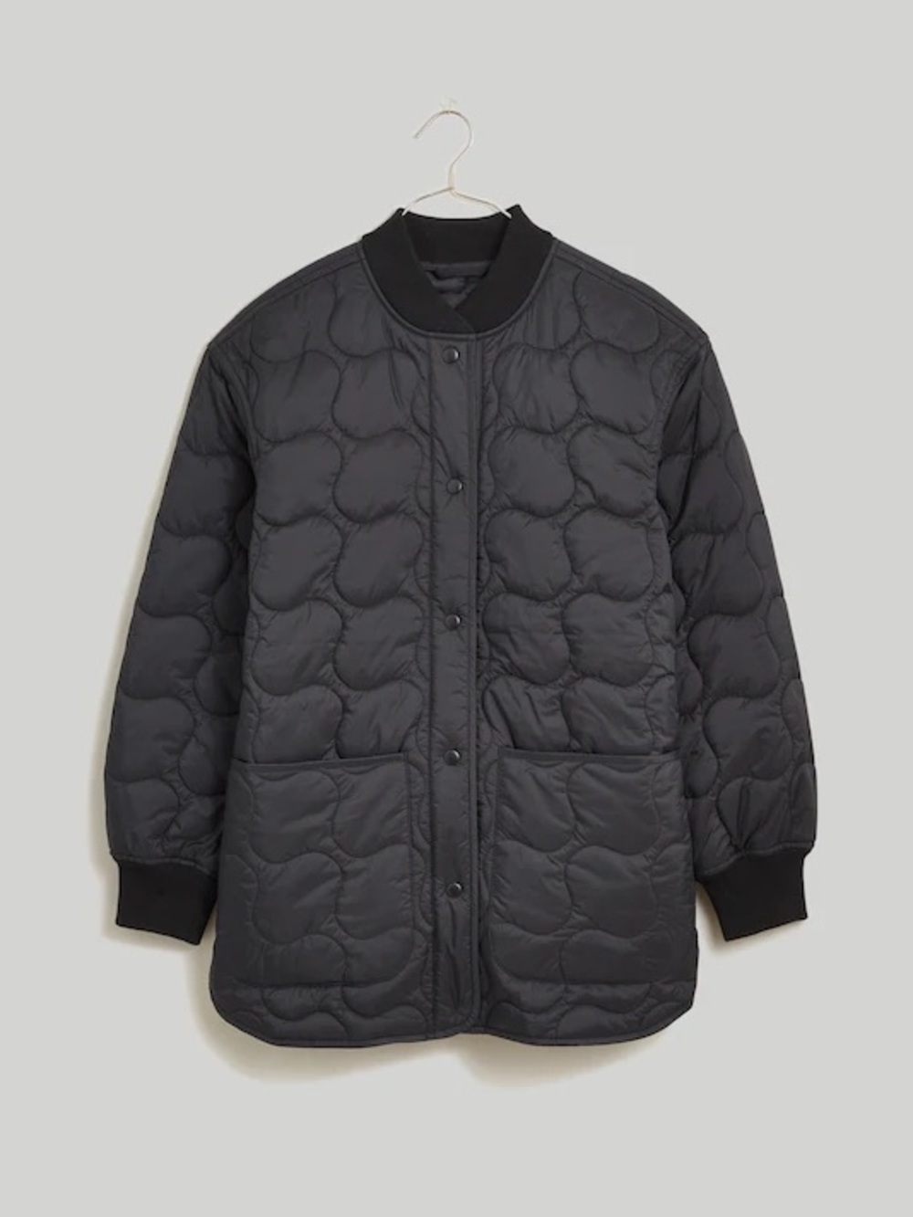 Madewell Quilted Oversize Bomber Jacket - Picture 5 of 5
